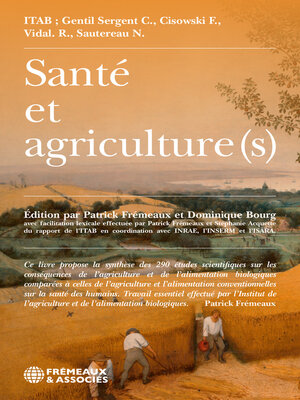 cover image of Santé et agriculture(s)
